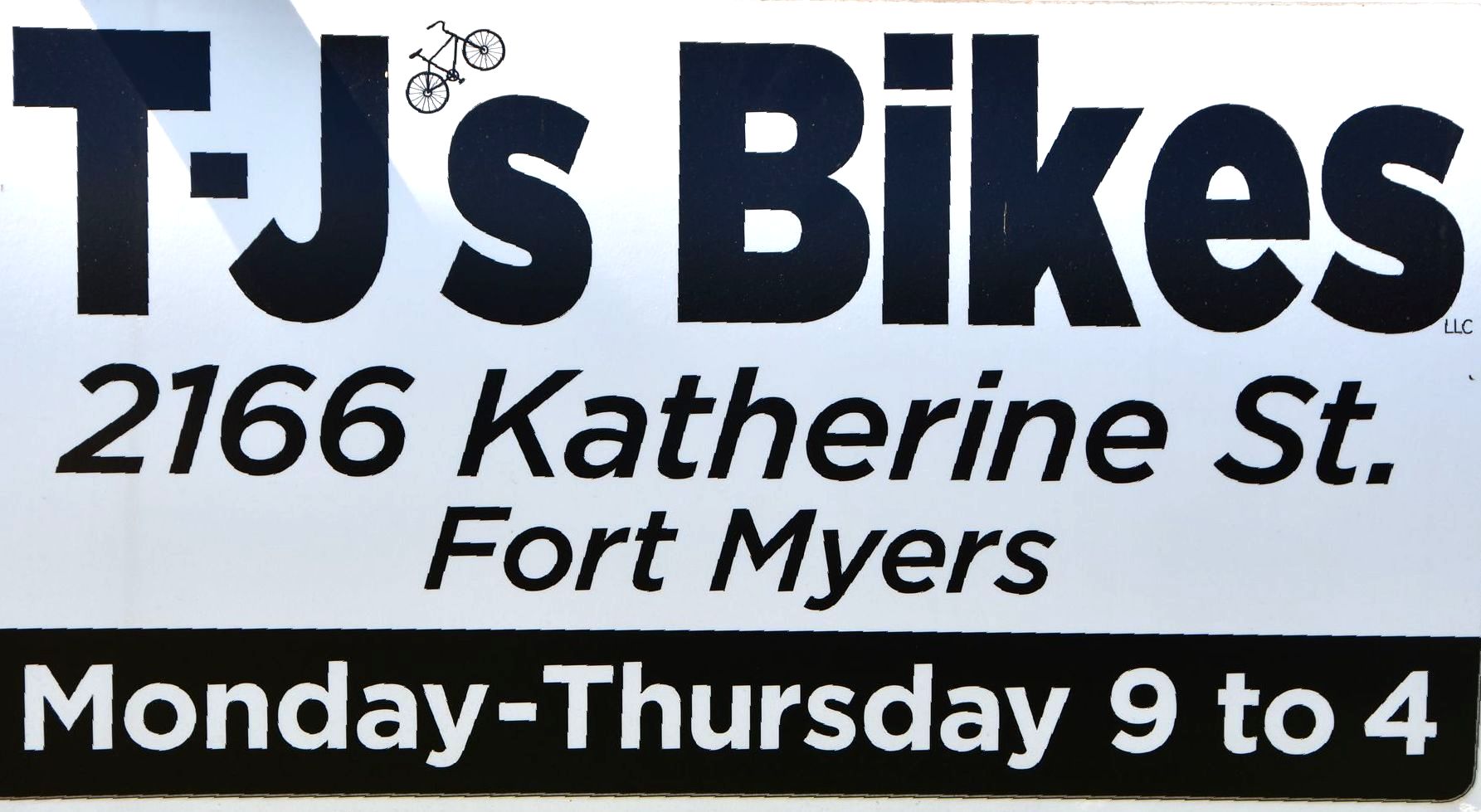 T-j 's bikes is located at 2166 katherine st. fort myers
