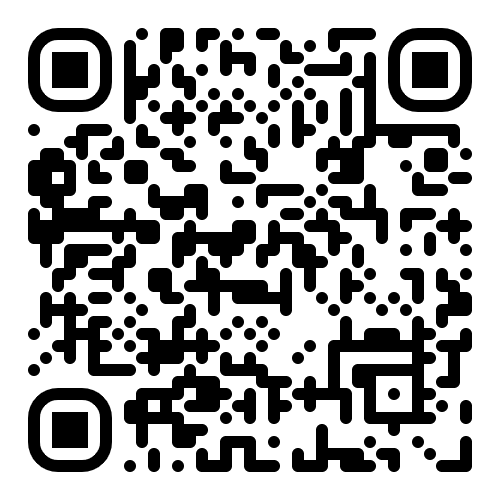 A black and white qr code on a white background.