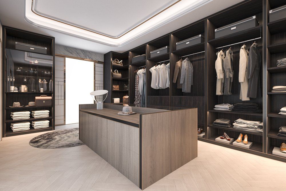 Rendering Of Grey Wardrobe — Kitchen Design in Edmonton, QLD