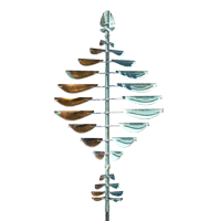 double helix sail wind sculpture by Lyman Witaker