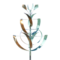 Desert Lily wind sculpture by Lyman Witaker