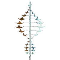 star dancer horizontal kinetic wind sculpture by Lyman Witaker