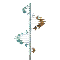 single helix star wind sculpture by Lyman Witaker