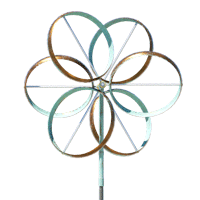 shamrock wind sculpture by Lyman Witaker