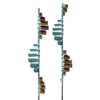 two wave wind sculptures by Lyman Witaker
