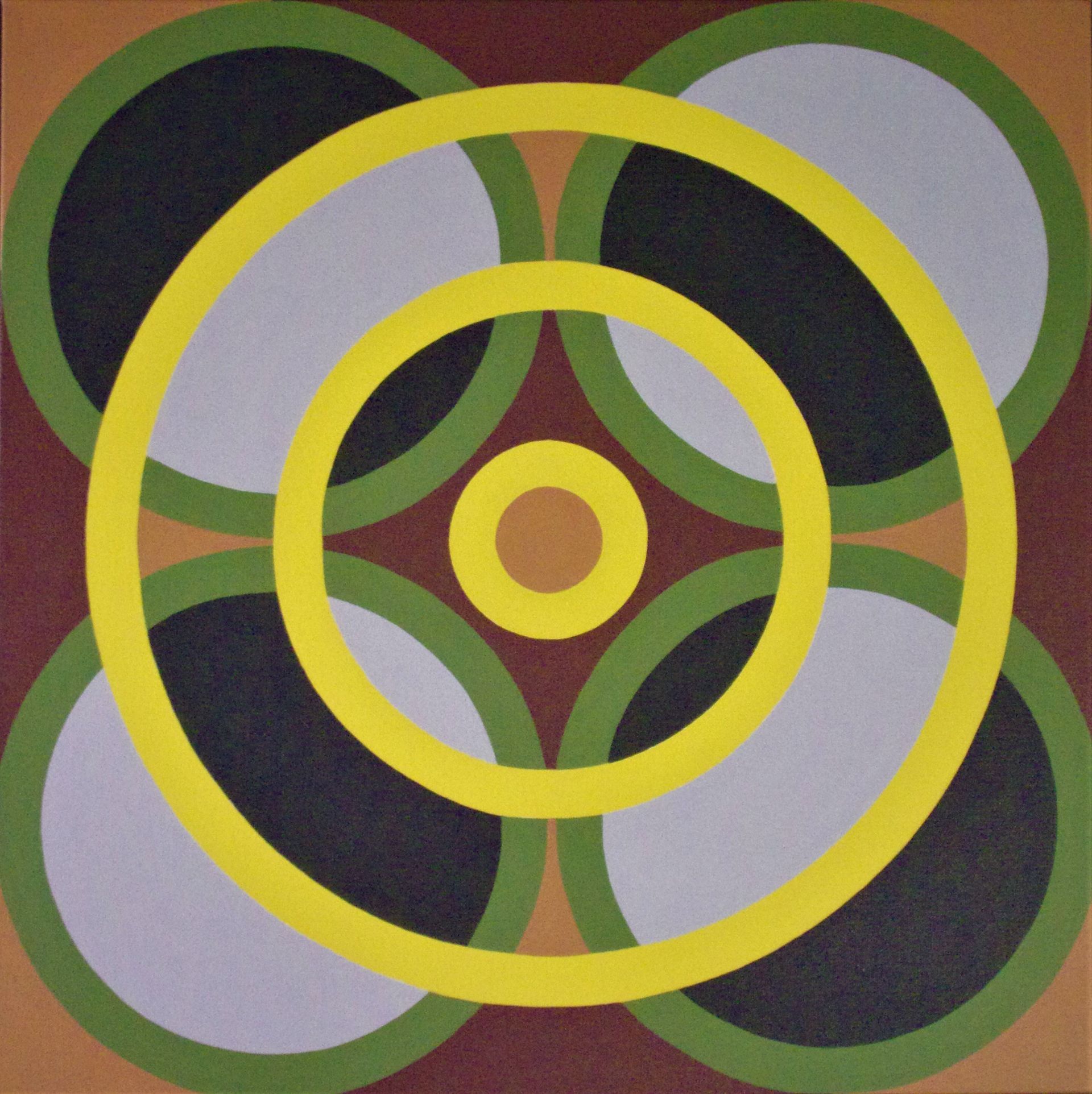 Joe Frustaci geometric paintings