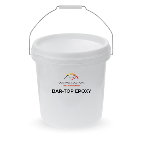 White bucket labeled 