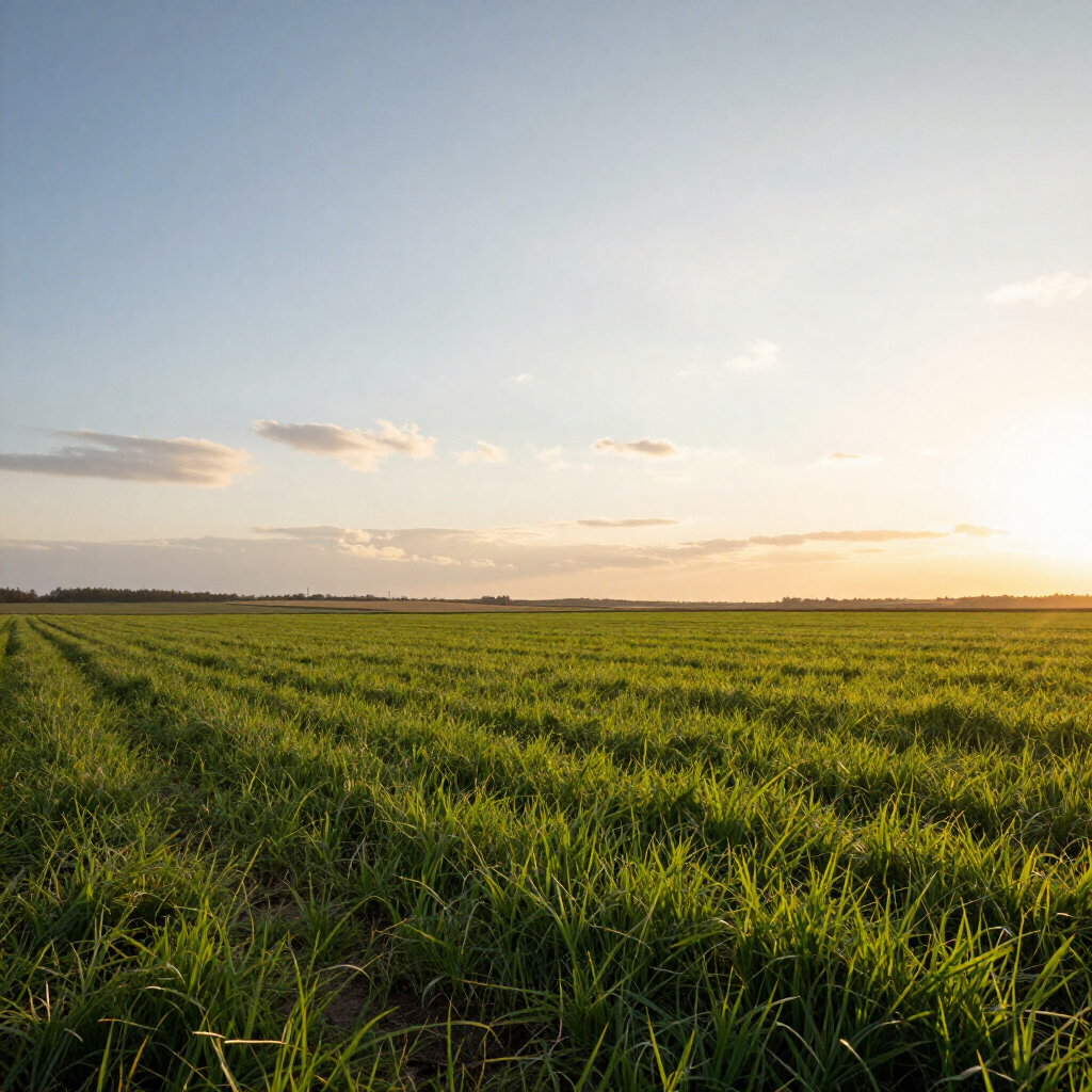 Open rural land parcel