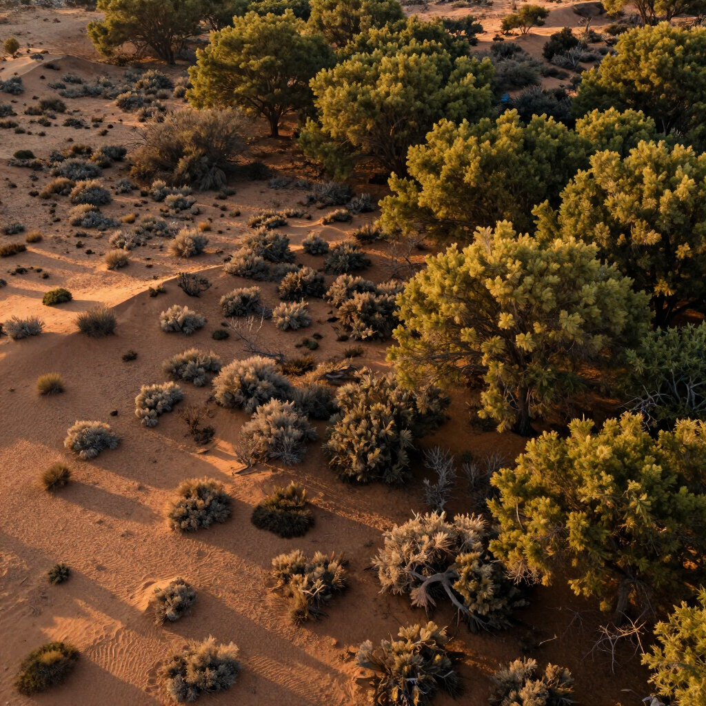 Varied vacant land terrain