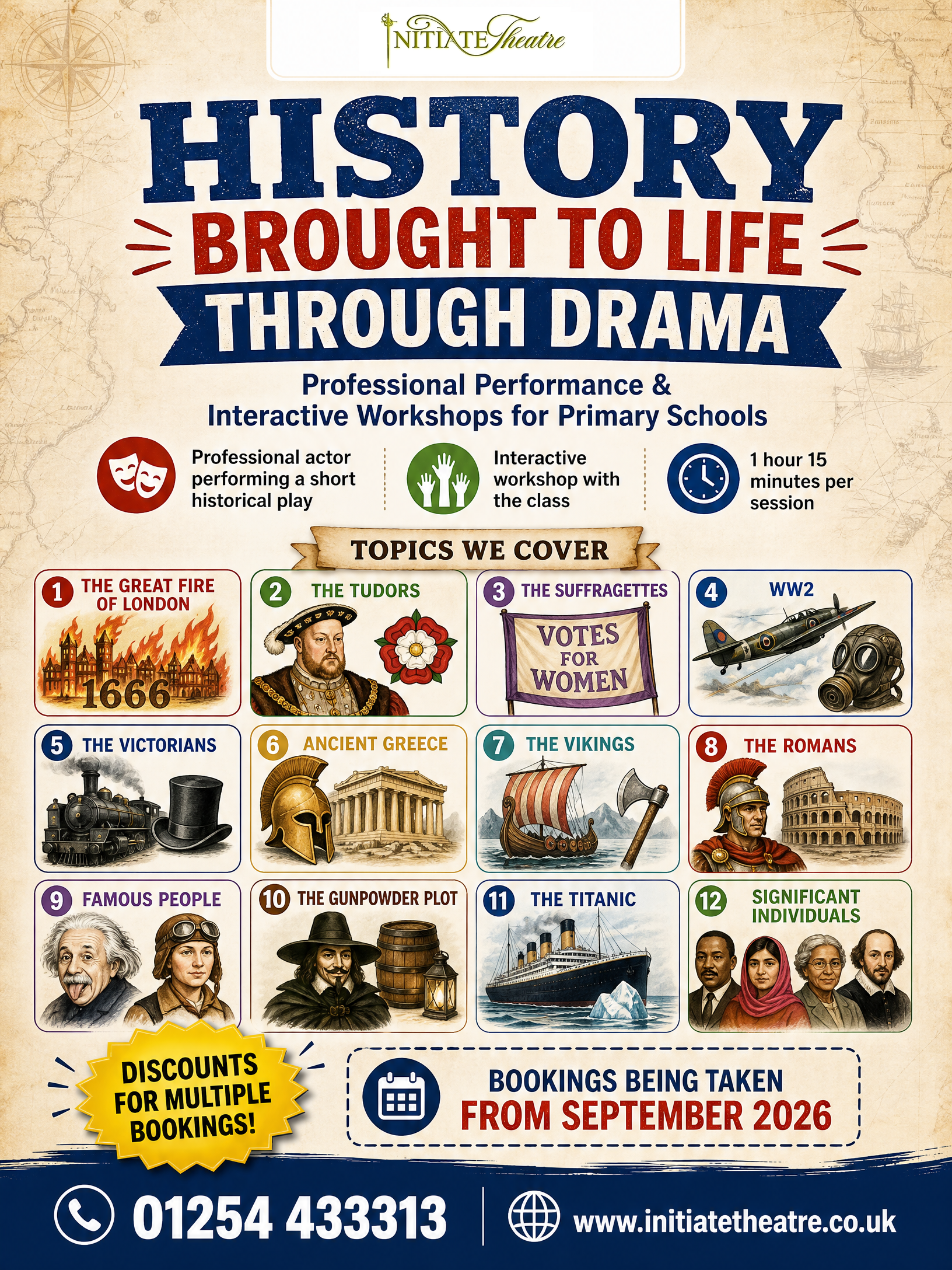 Primary History Drama Shows