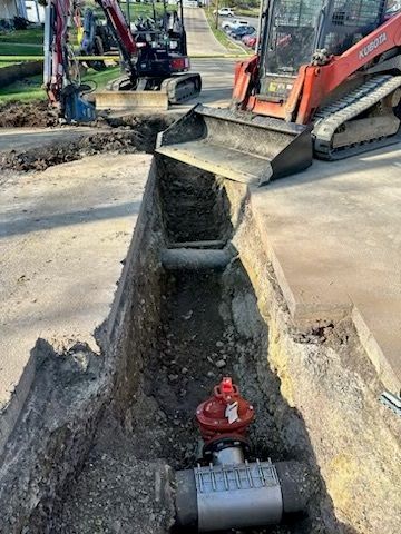 Water Line — Powell, TN — L&L Contracting LLC