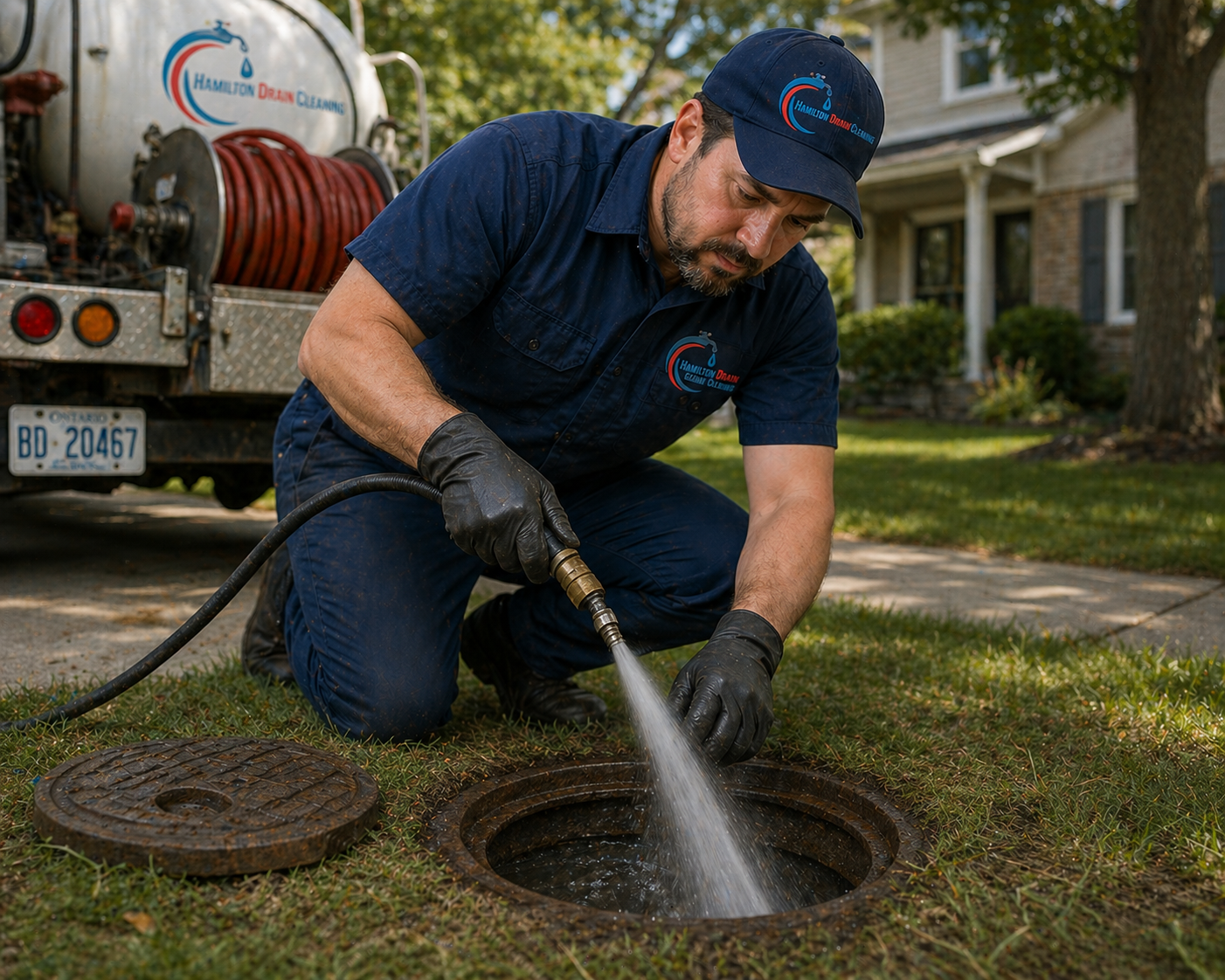 sewer cleanout