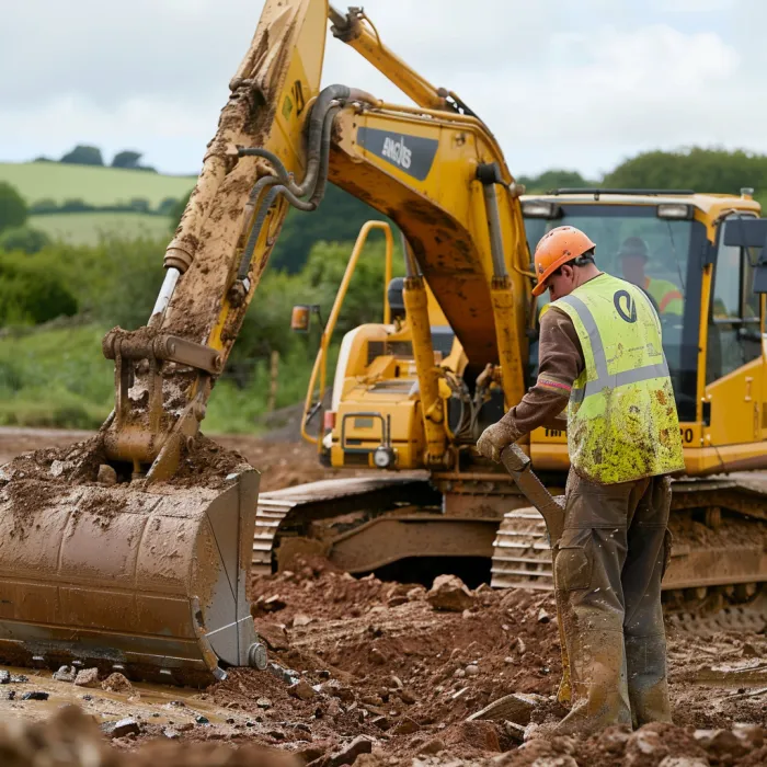 UK machine control model in 3d