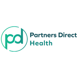 Partners Direct Health logo: teal