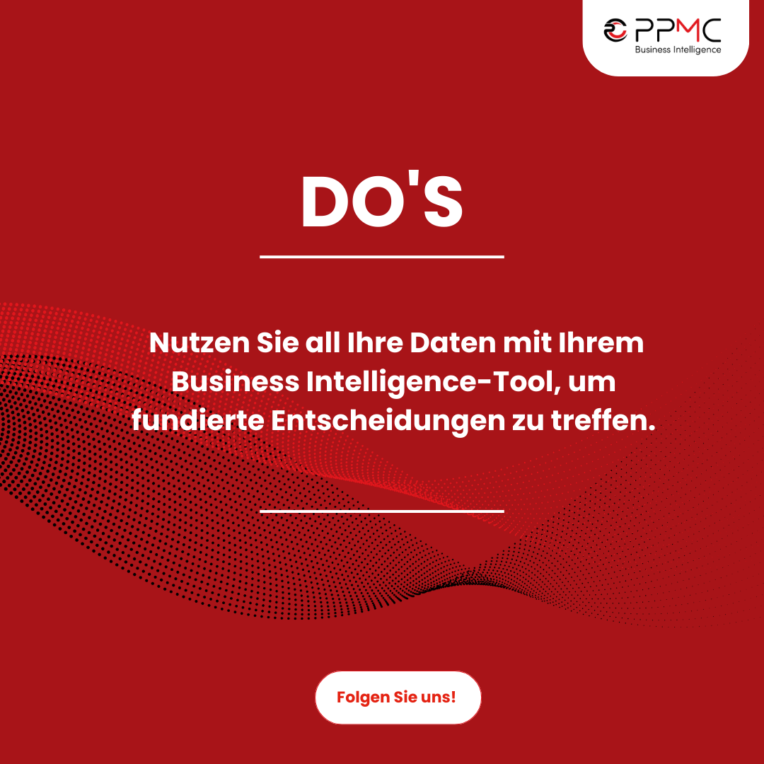 Aufforderung: Daten richtig nutzen für Business Intelligence