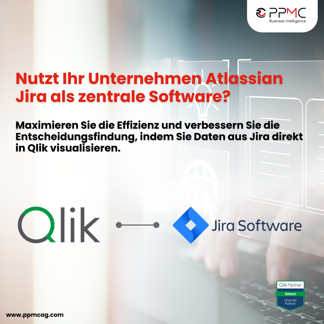 Verbindung zwischen Qlik und Atlassian Jira für optimale Analysen.