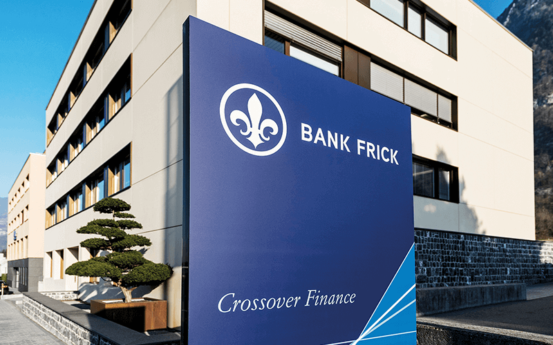 Company building of Bank Frick