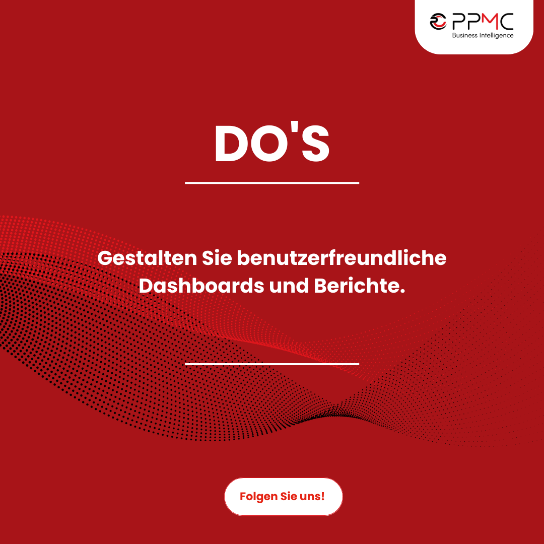 Aufforderung: Benutzerfreundliche Dashboards gestalten