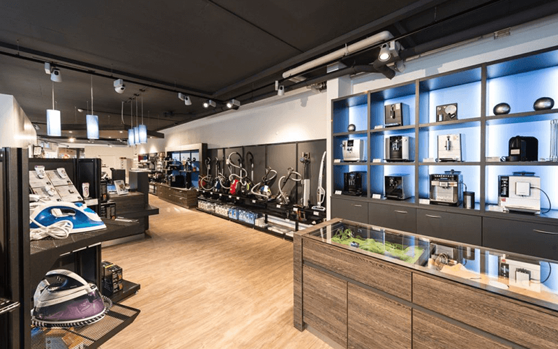 Company showroom of EW Buchs