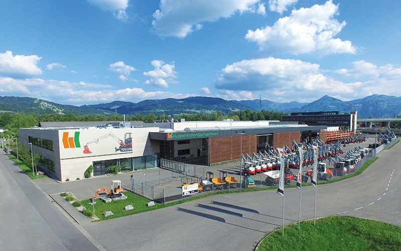 Baustelle von SSK Salzburger Sand und Kieswerke