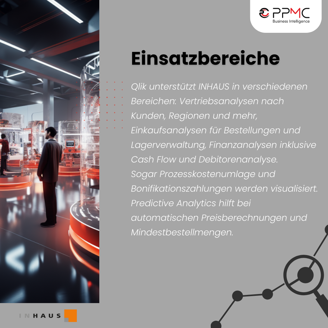 Kundenprojekt Sanitärgroßhandel - INHAUS analysiert unternehmensweit mit Qlik