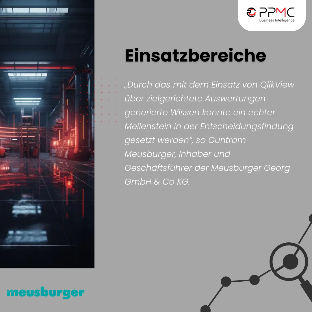 Kundenprojekt Meusburger Georg GmbH & Co KG - Effizient Daten für fundierte Entscheidungen nutzen