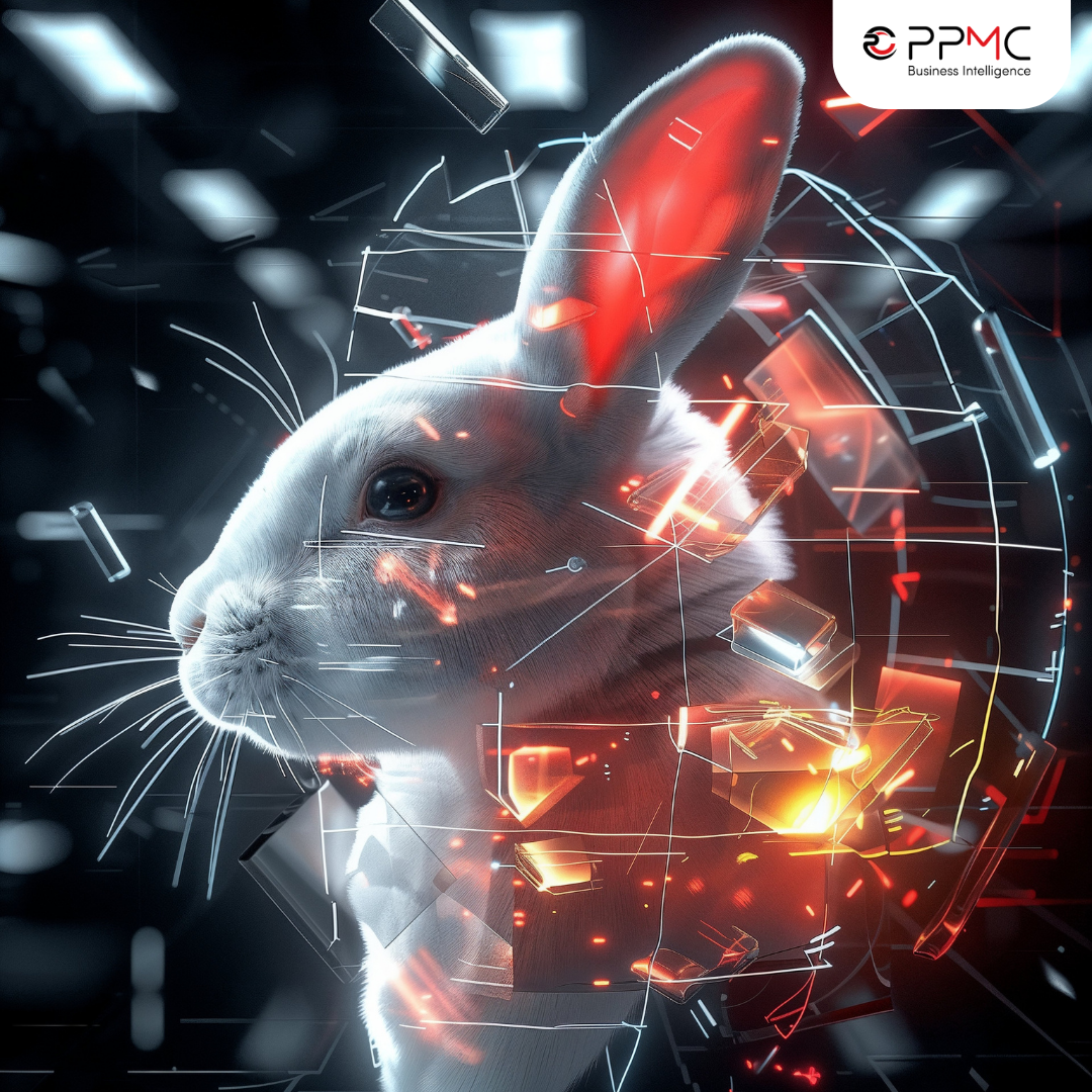 ppmc wünscht mit unserem digitale Hasen ein schönes Osterwochenende