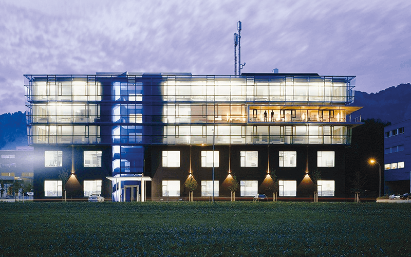 Company building of Pantec Engineering ag