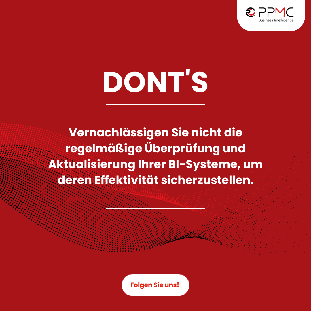 Aufforderung: BI-Systeme nicht vernachlässigen um Effektivität sicherzustellen
