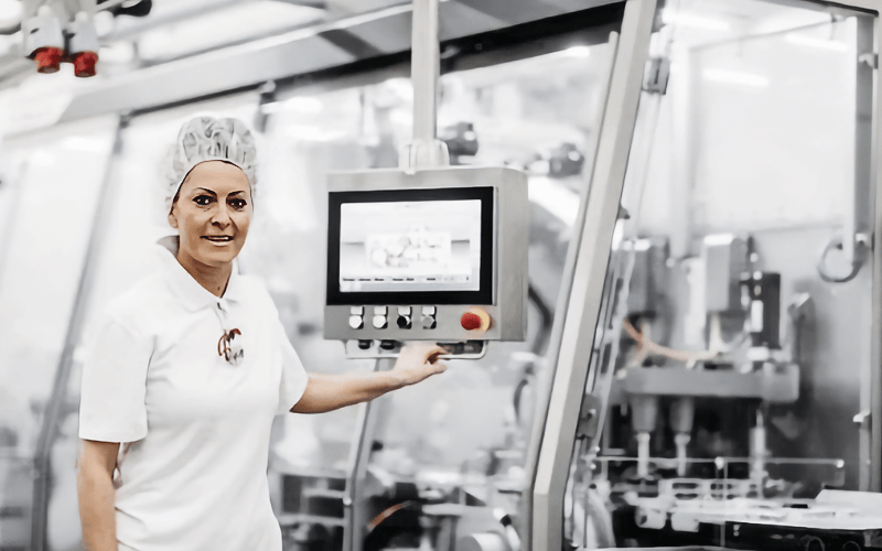 Produktionshalle der Firma Rupp AG