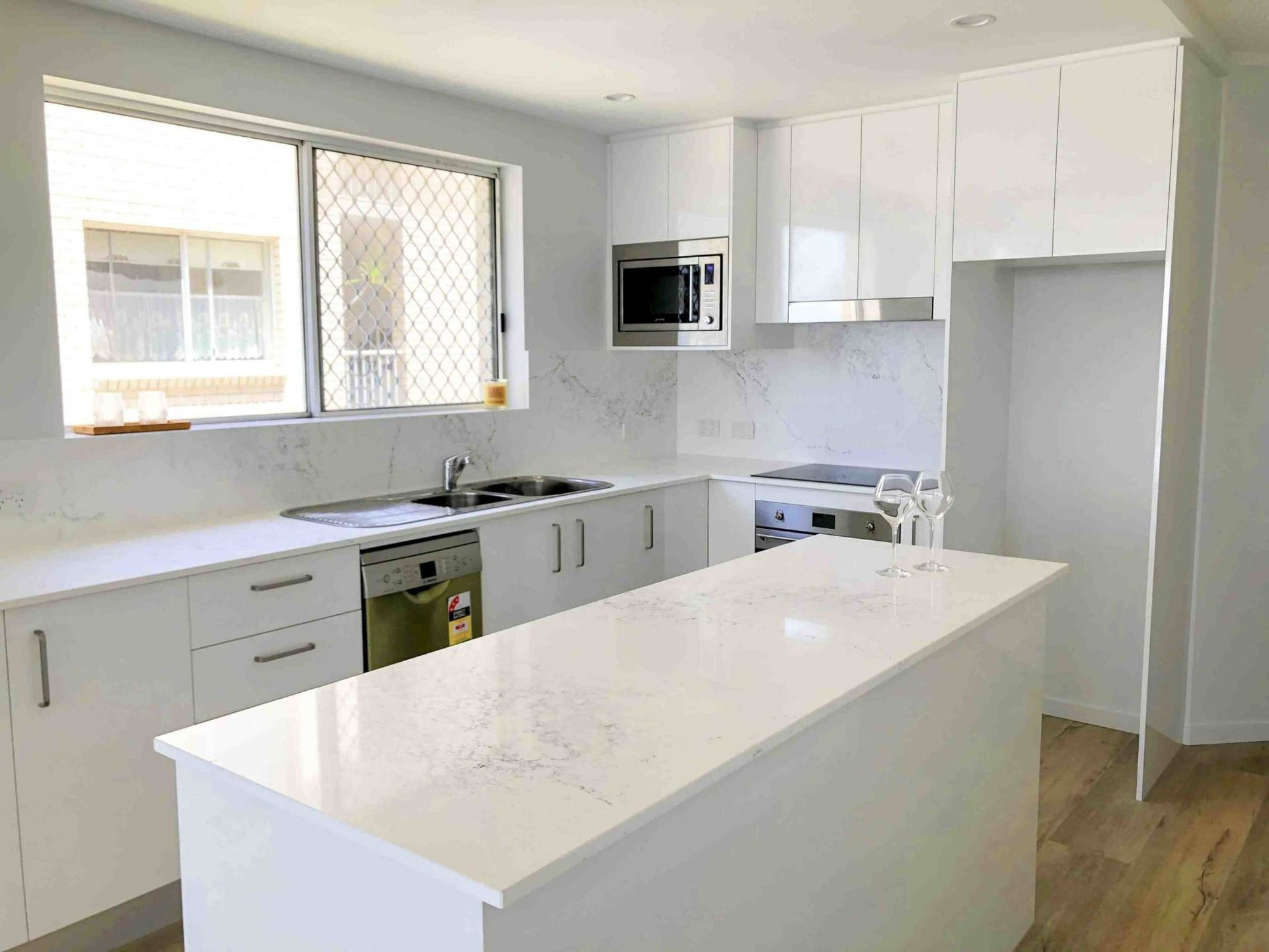 Light Shining Into the Kitchen — Nyblad Construction in Caloundra West, QLD