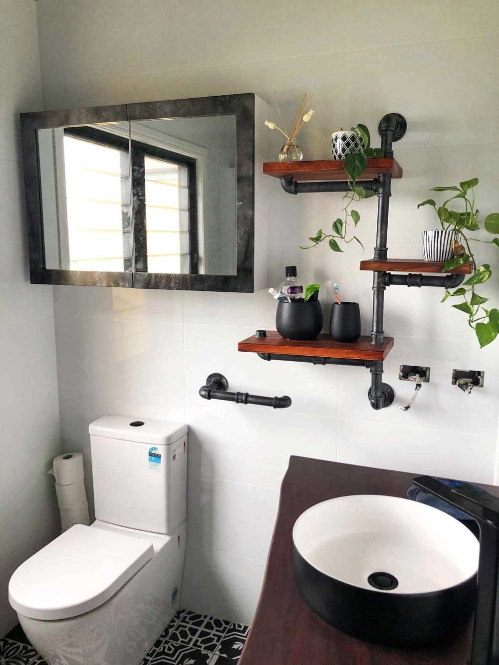 A Comfortable And Charming Bathroom — Nyblad Construction in Caloundra West, QLD