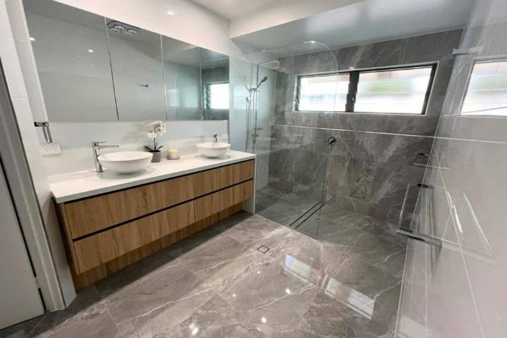 Simple And Beautiful Bathroom Renovation — Nyblad Construction in Caloundra West, QLD