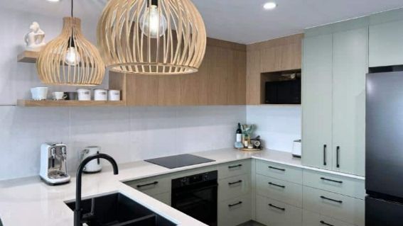 New Finish Modern Kitchen — Nyblad Construction in Caloundra West, QLD