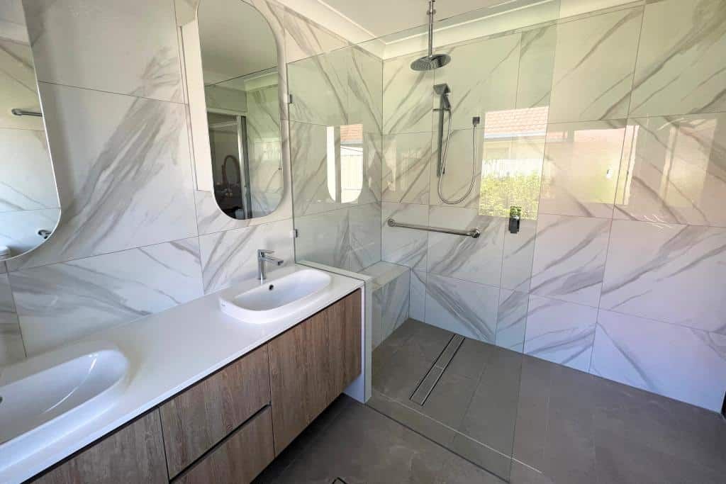 Bathroom With a Sink — Nyblad Construction in Caloundra West, QLD