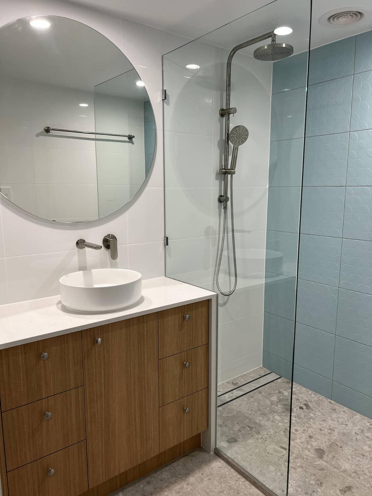 Bathroom With a Sink — Nyblad Construction in Caloundra West, QLD