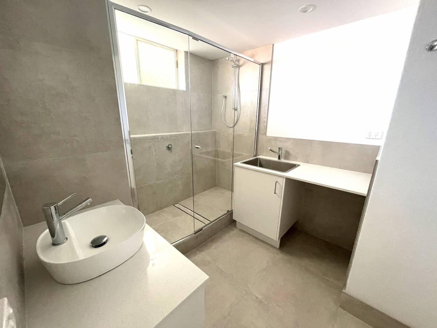 Bathroom With a Sink — Nyblad Construction in Caloundra West, QLD