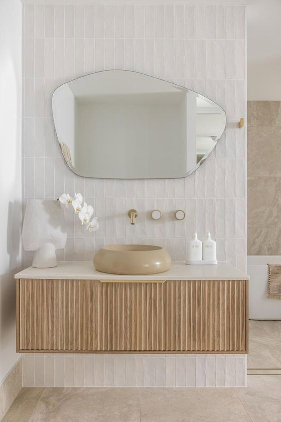 Luxury Interior Design Of A Bathroom — Nyblad Construction in Caloundra West, QLD