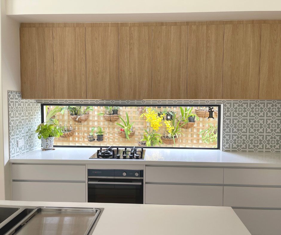 Kitchen Completed In Pelican Waters With Various Colours — Nyblad Construction in Caloundra West, QLD