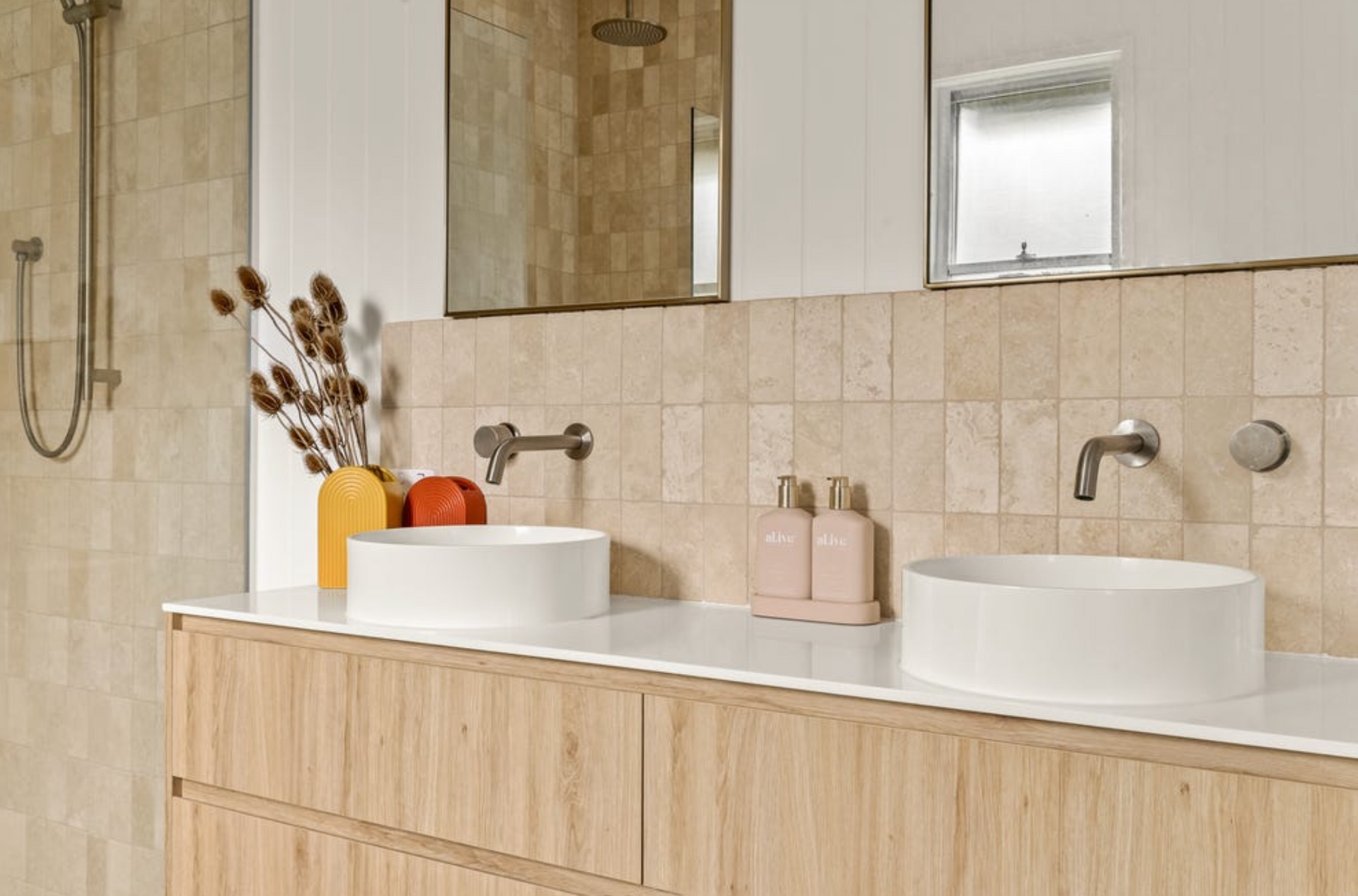 A renovated gold coast bathroom