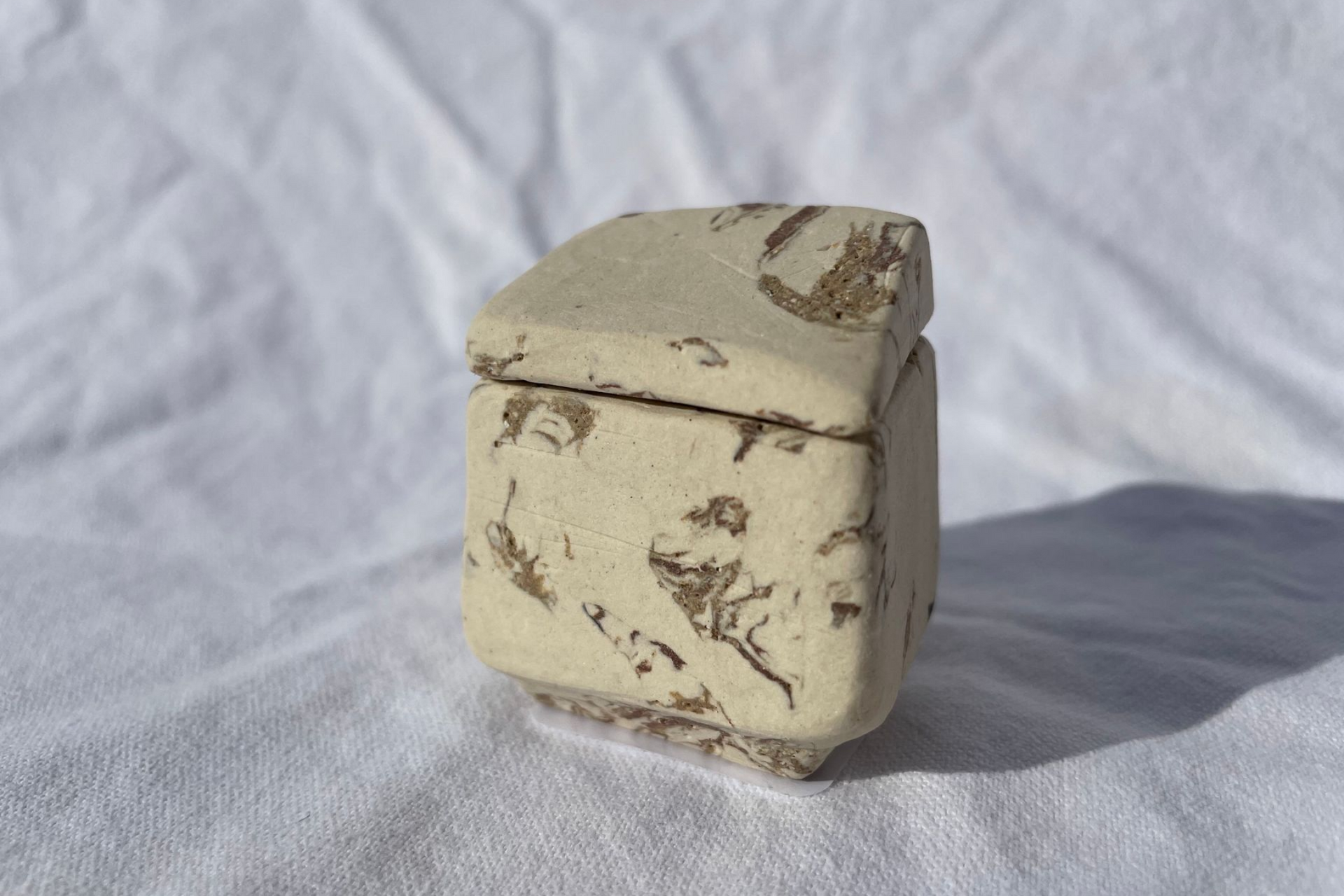 Carved lidded Vessel 24