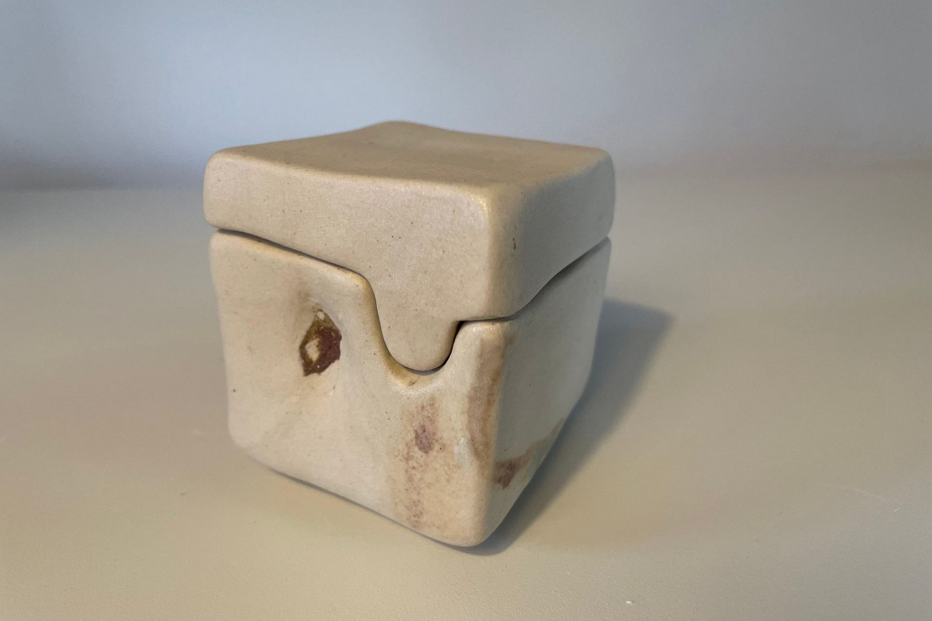 Carved lidded Vessel 16