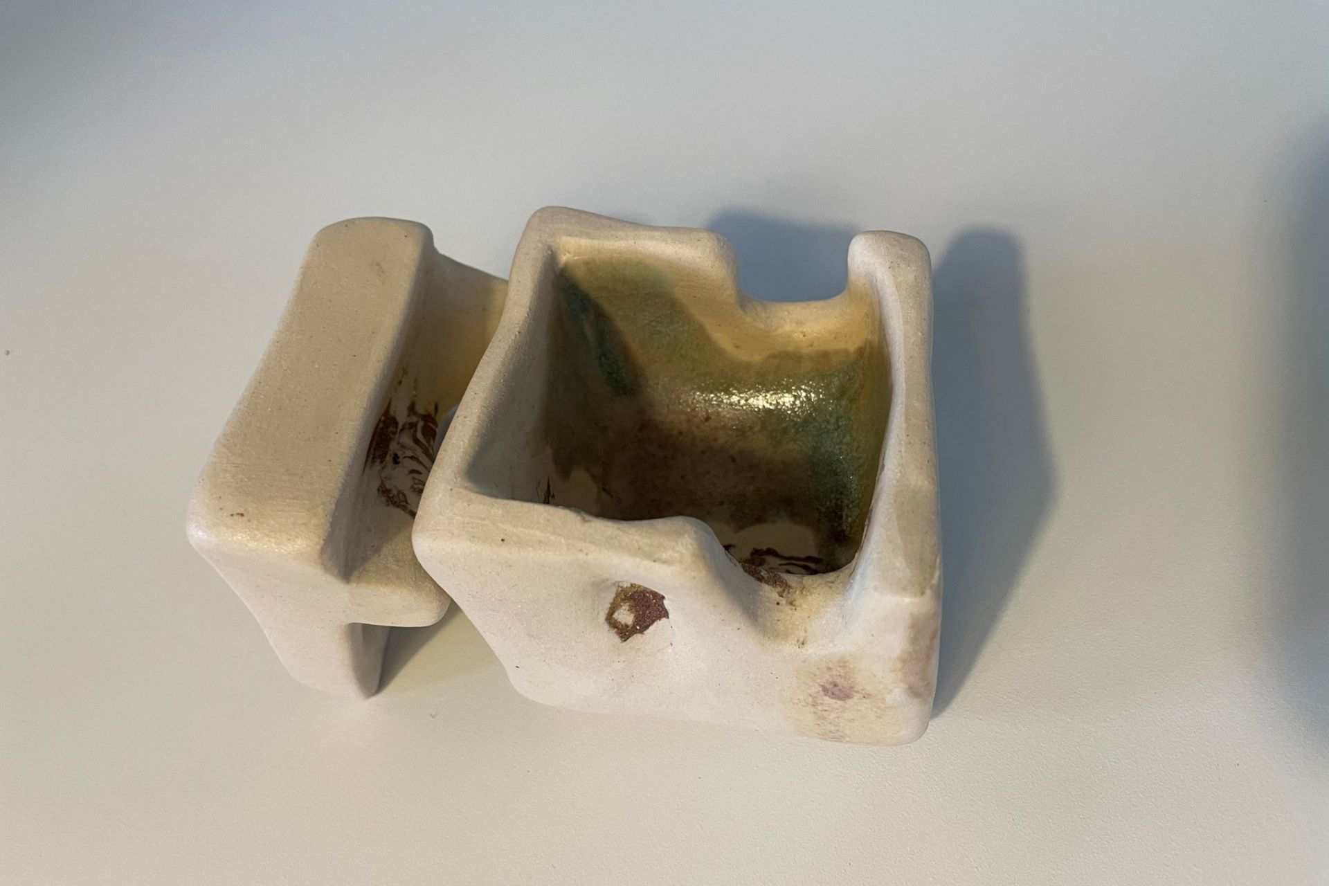 Carved lidded Vessel 16