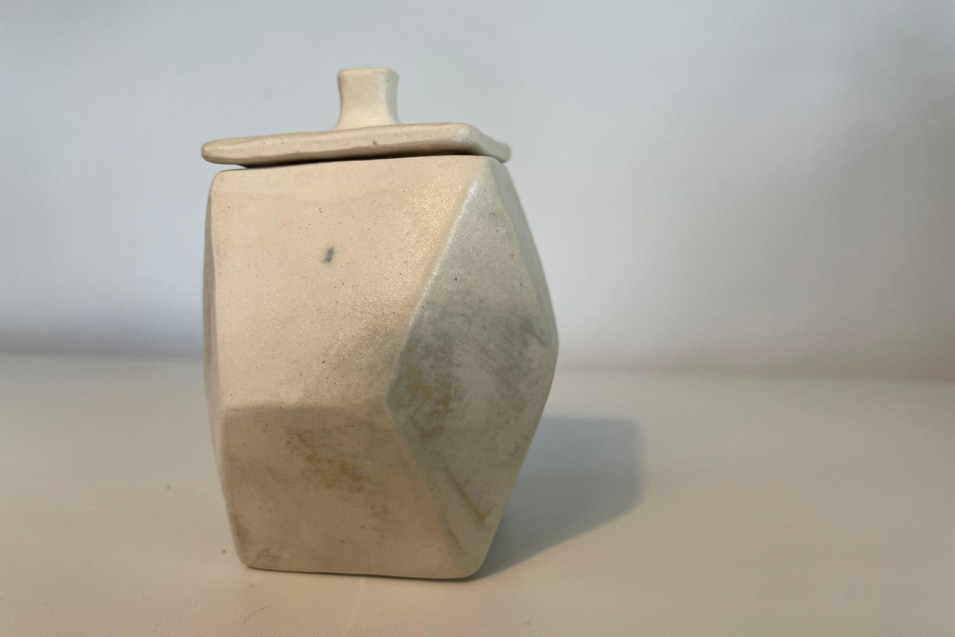 Carved lidded Vessel 9