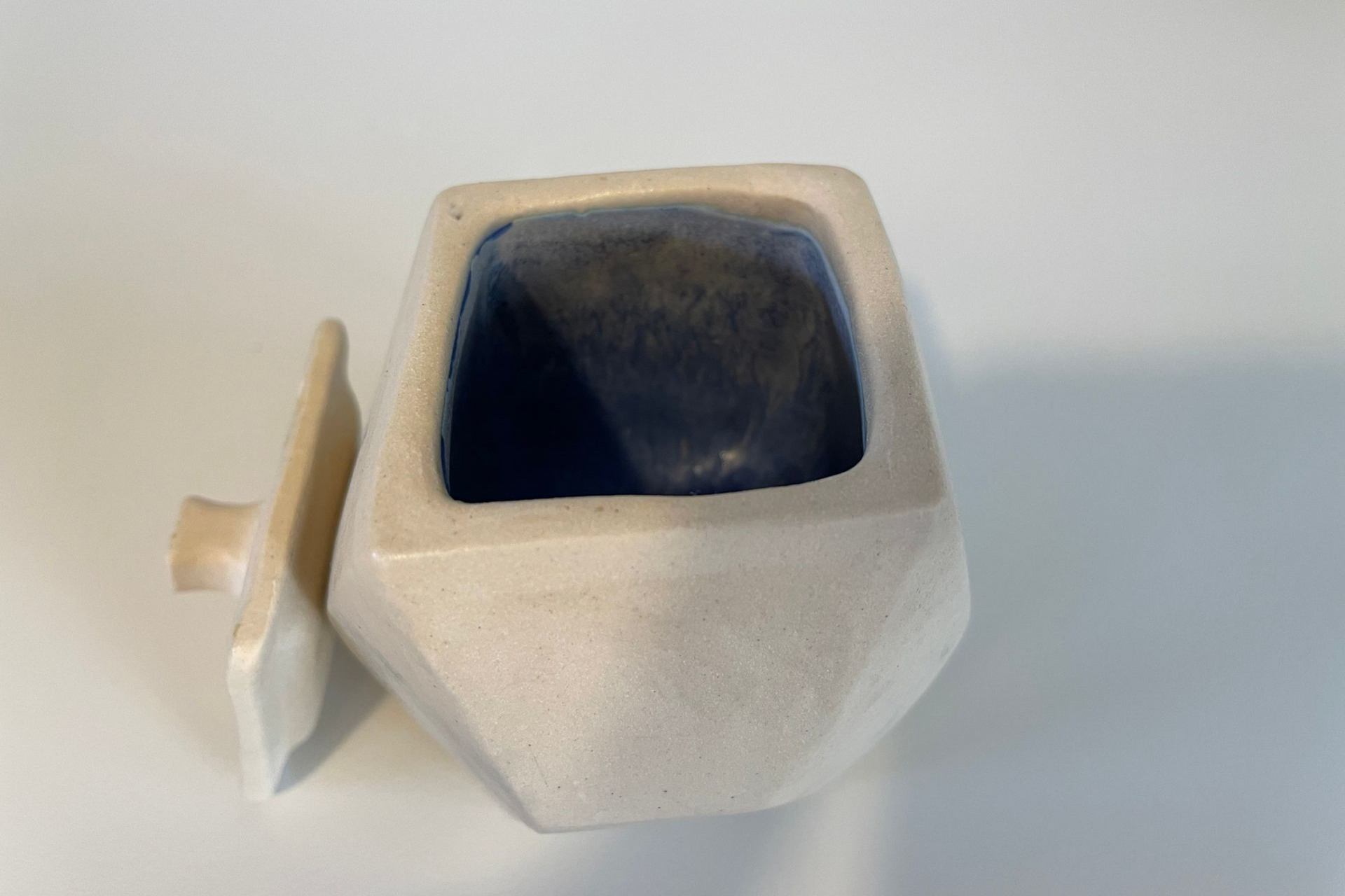 Carved lidded Vessel 9