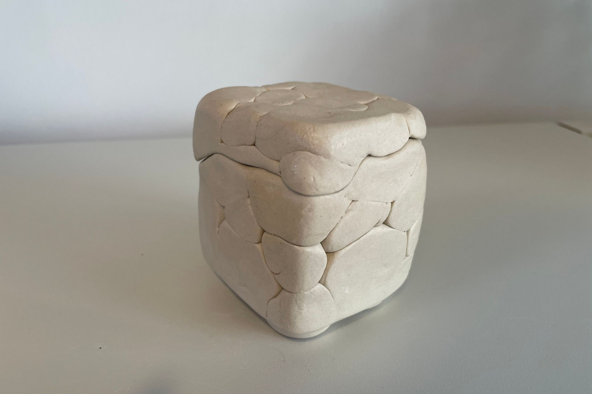 Carved lidded Vessel 13