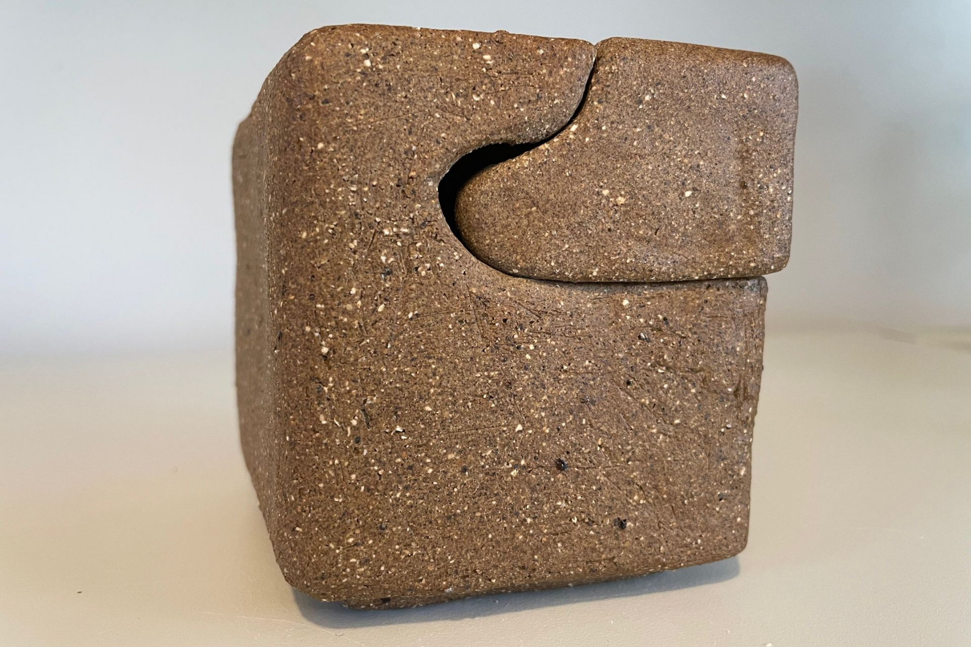 Carved lidded Vessel 2