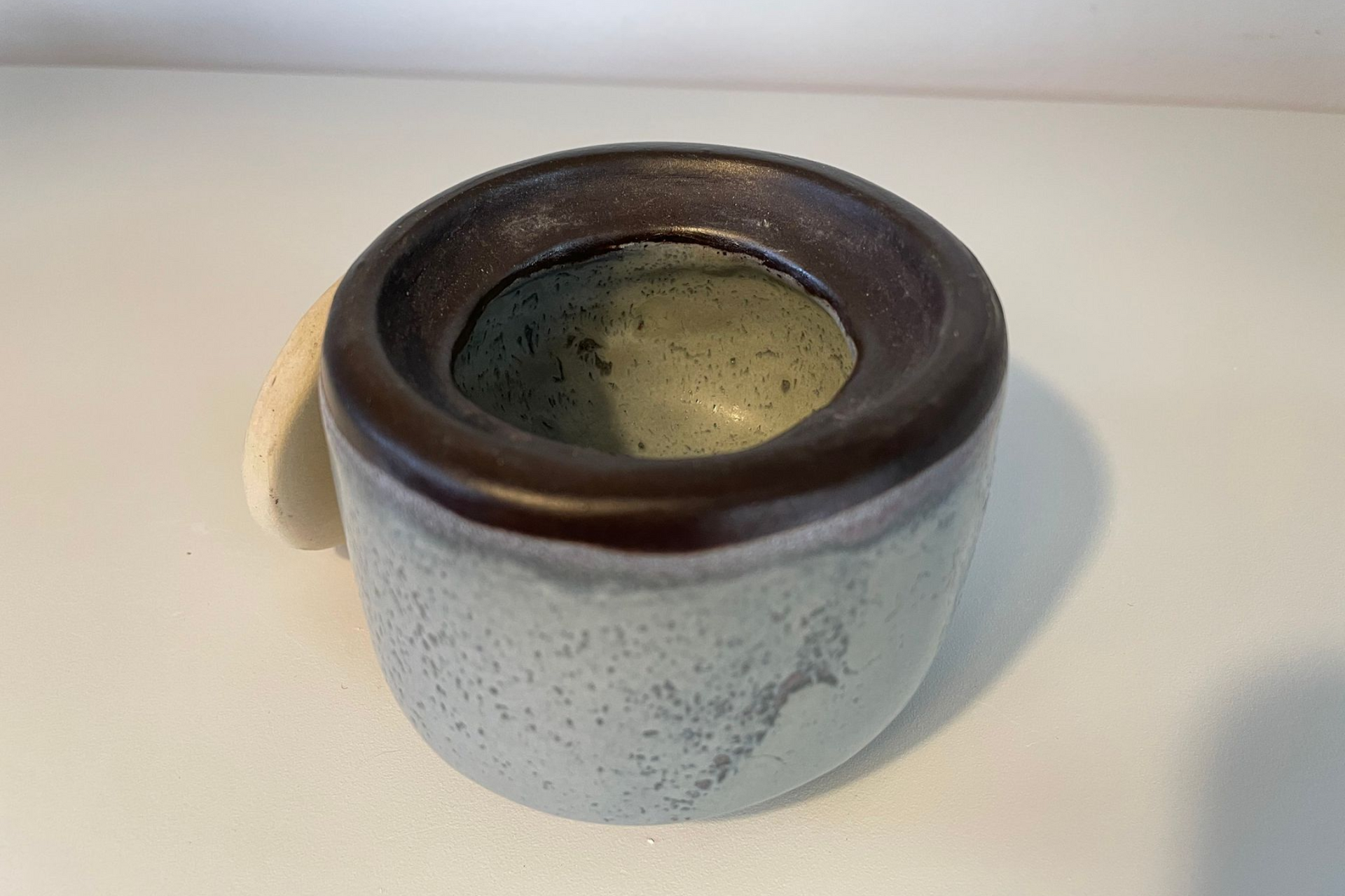 Carved lidded Vessel 19