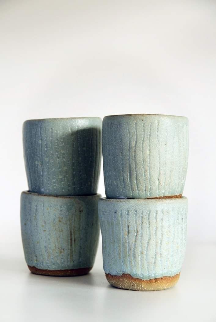Carved Cup Set 1