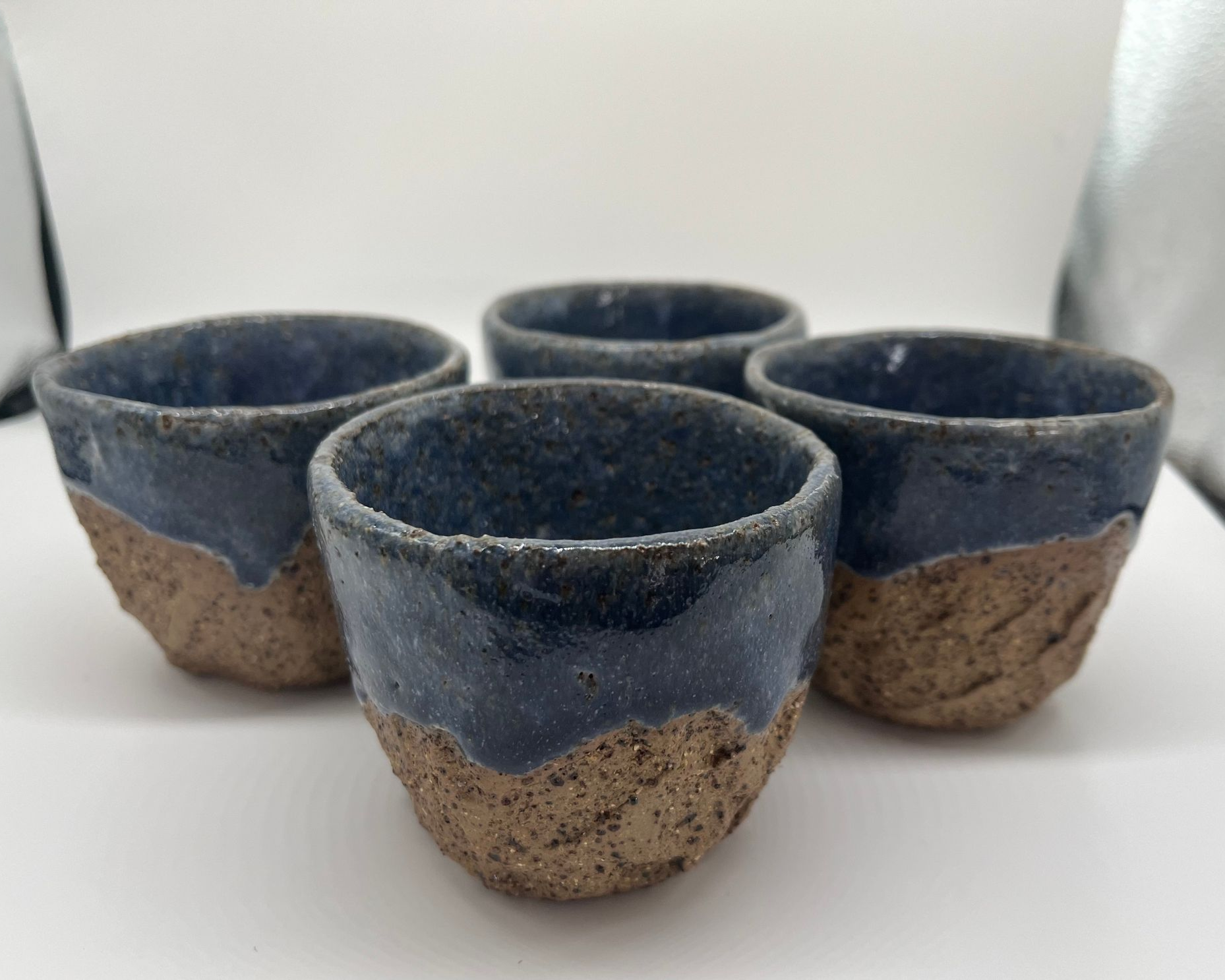 Carved Cup Set 3
